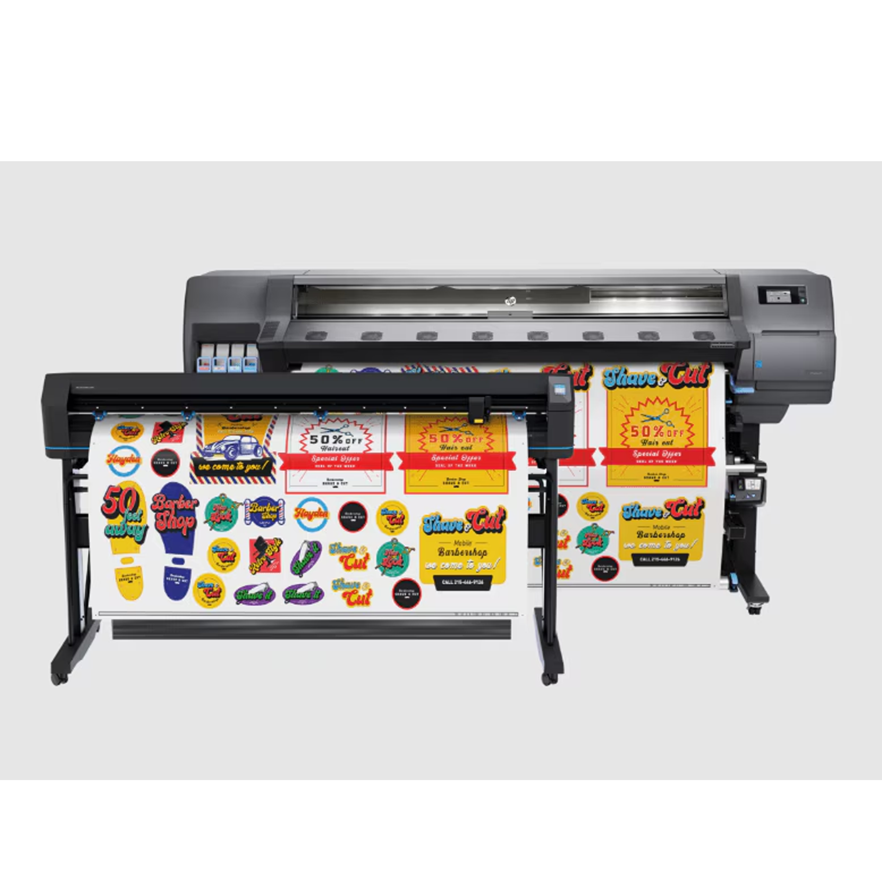 HP latex 335 print&cut plus